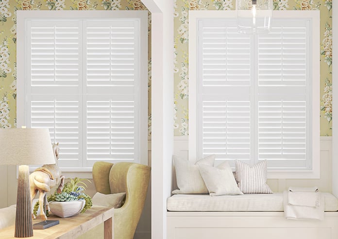 Bromley, True White - Tier on Tier Plantation Shutter - Image 6